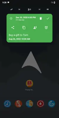 Popup Reminder android App screenshot 0